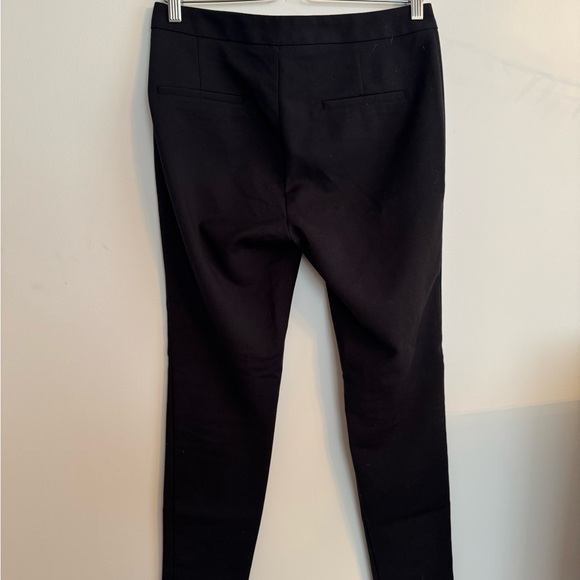Zara Basic Black Tailored Pants with Button Detail - Picture 3 of 4